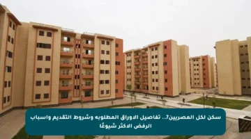 سكن لكل المصريين7.. تفاصيل الأوراق المطلوبة وشروط التقديم وأسباب الرفض الأكثر شيوعًا